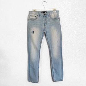 RSQ Men’s Slim Tapered Light Jeans